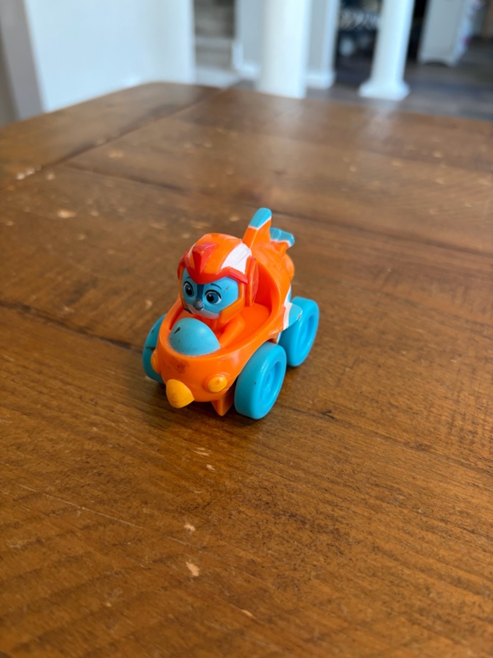 Nick Jr Top Wing SWIFT Mini Racer Figure Orange Jet Car Playskool Hasbro as is